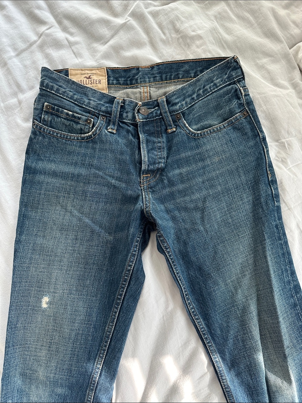 Insane Y2K Hollister Dark Wash Jeans 2007 - Picture 8 of 16